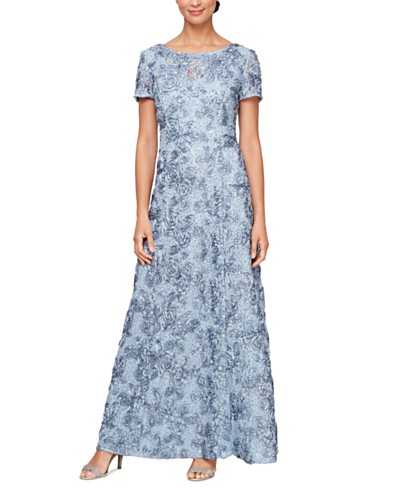 Lauren Ralph Lauren Women's Floral Stretch Jersey Surplice Dress - Macy's