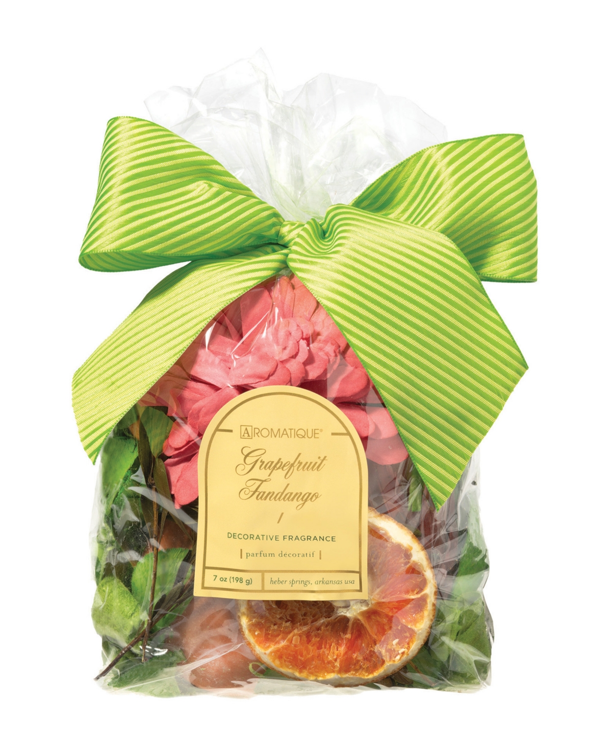 Grapefruit Fandango Standard Decorative Fragrance Bag - Light Green
