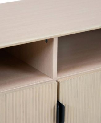 47.25" MDF Courtney Modern Two Cabinet Buffet