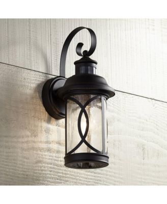 John Timberland Outdoor Wall Light Fixture LED Black Hanging 12.75 John Timberland Outdoor Wall Light Fixture LED Black Hanging 12.75