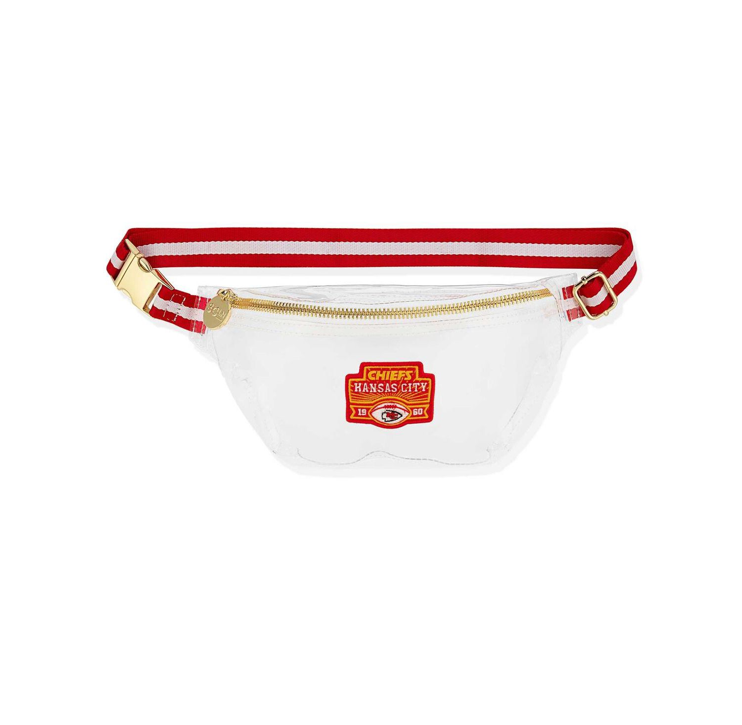 Women's Stoney Clover Kansas City Chiefs Stadium Clear Belt Bag