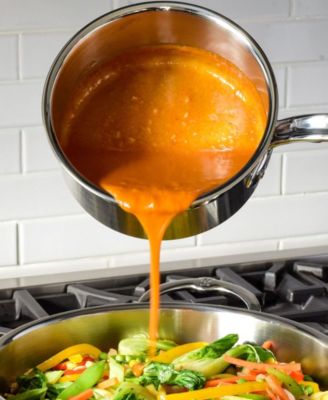 ProBond&reg; Clad Stainless Steel 1.5-Quart Covered Saucepan