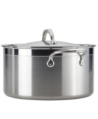 ProBond&reg; Clad Stainless Steel 8-Quart Covered Stock Pot