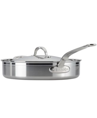 ProBond&reg; Clad Stainless Steel 5-Quart Covered Saute with Helper Handle