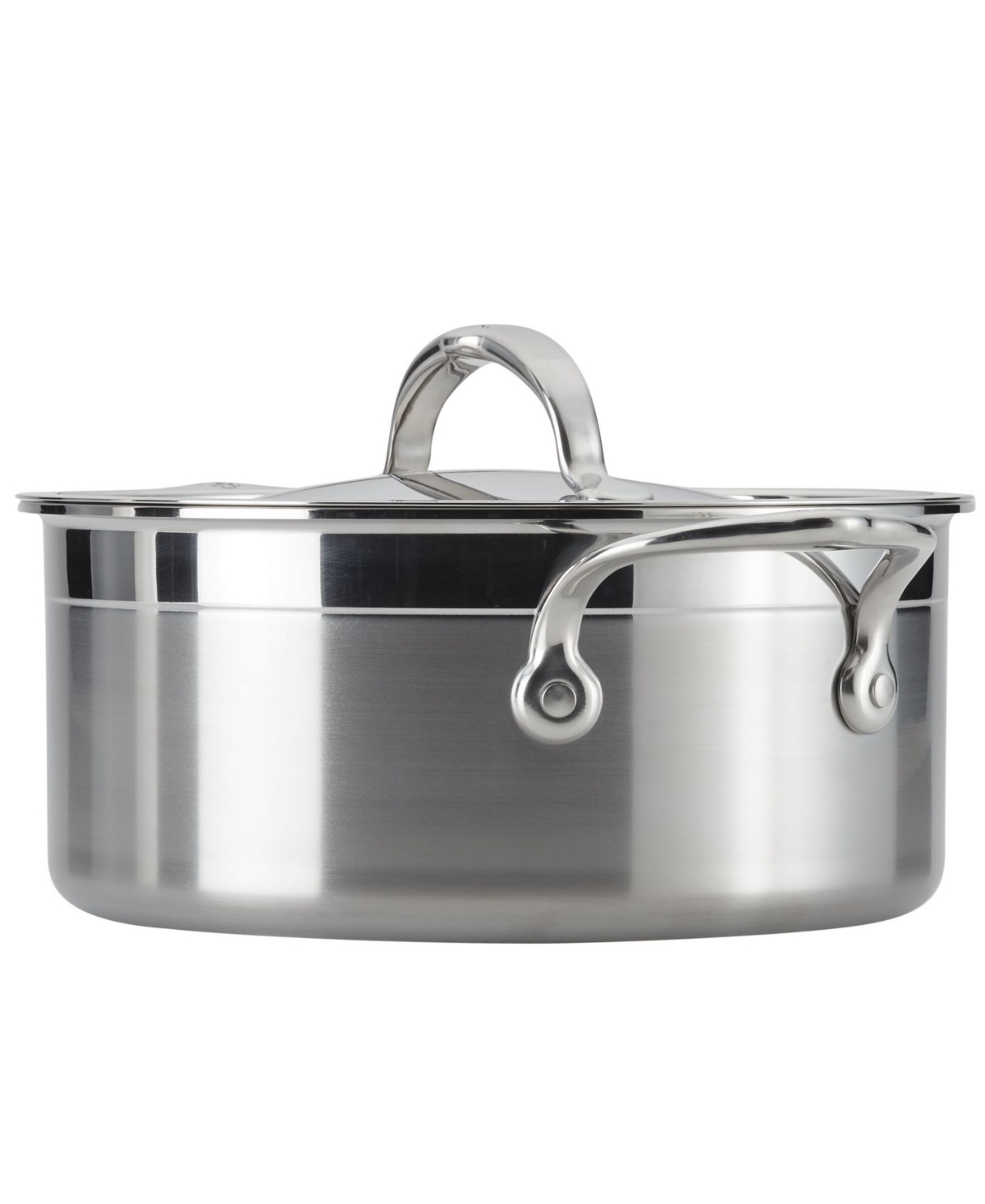 Shop Hestan Probond Clad Stainless Steel 3-quart Covered Soup Pot