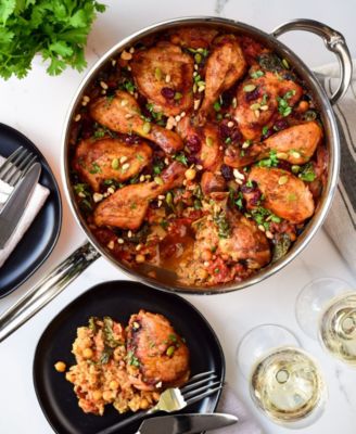 CopperBond Copper 5-Quart Covered Essential Pan with Helper Handle