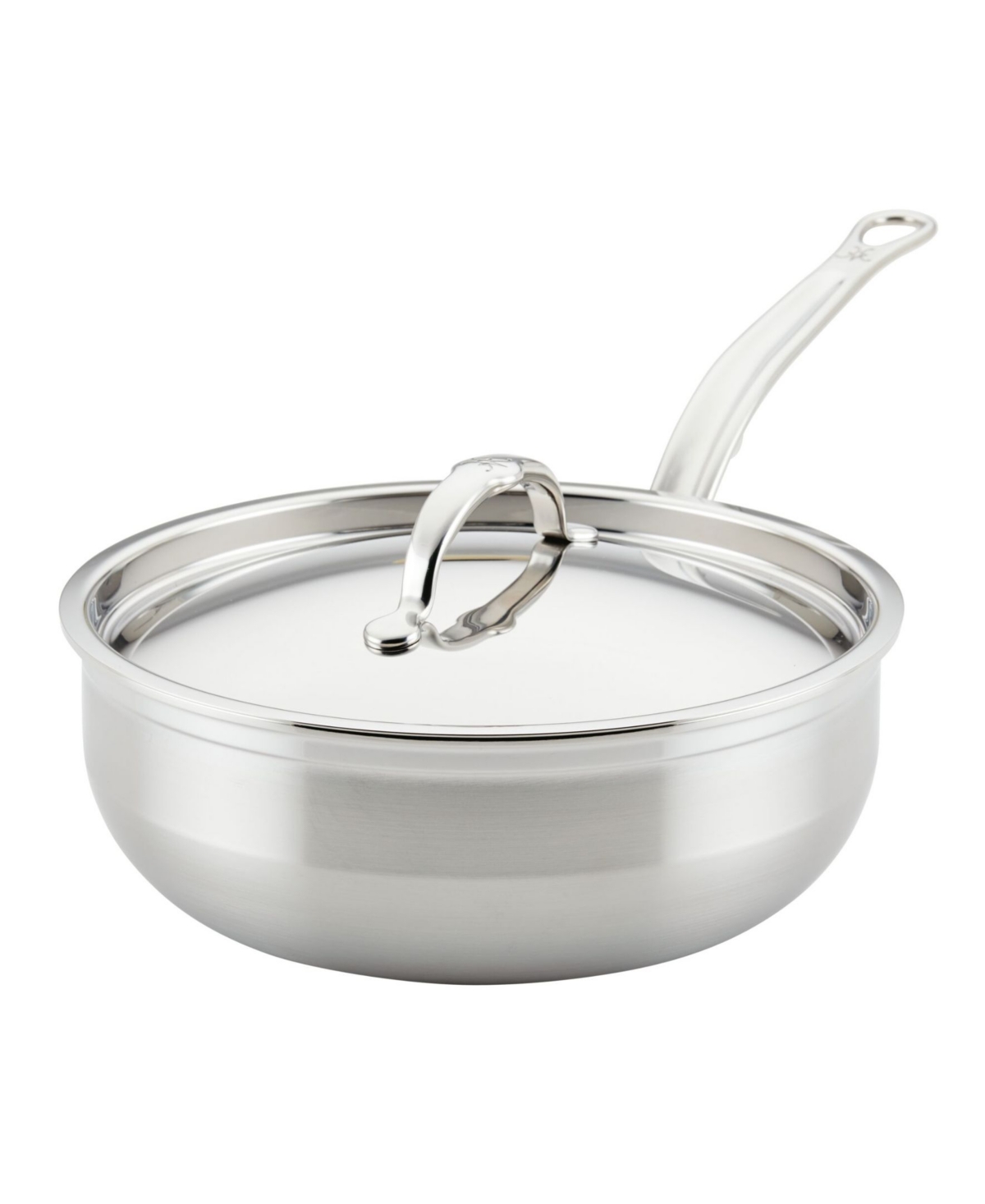 Shop Hestan Probond Clad Stainless Steel 3.5-quart Covered Essential Pan
