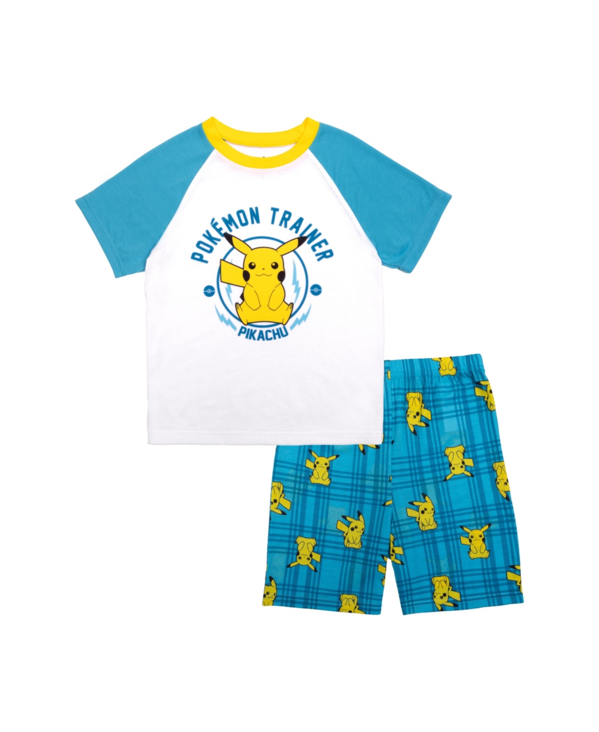 Shop Pokémon Big Boys 2pc Pajama Shorts Set In Assorted