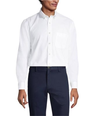 Big & Tall Traditonal Fit Solid No Iron Supima Oxford Dress Shirt