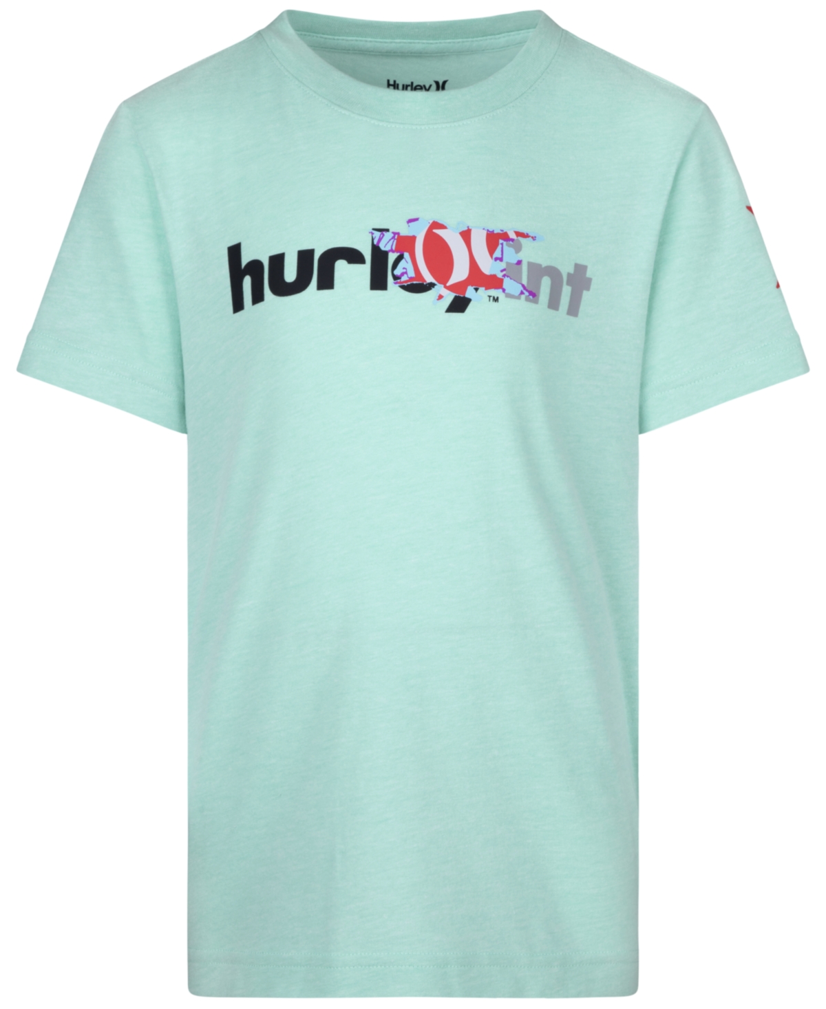 Shop Hurley Big Boys 25th Anniversary T-shirt In Tropical Mist Heather