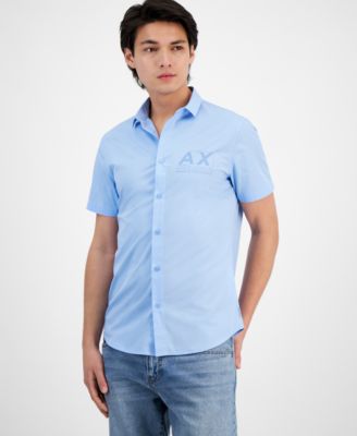 A|X Armani Exchange - Men's Sun-Faded Logo Shirt