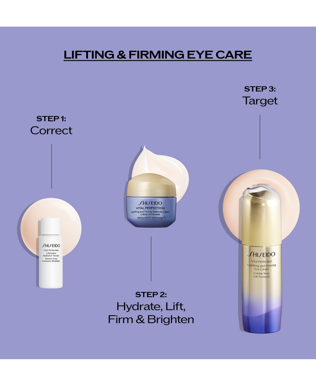 Shop Shiseido 3-pc. Lifting & Firming Eye Care Set In No Color