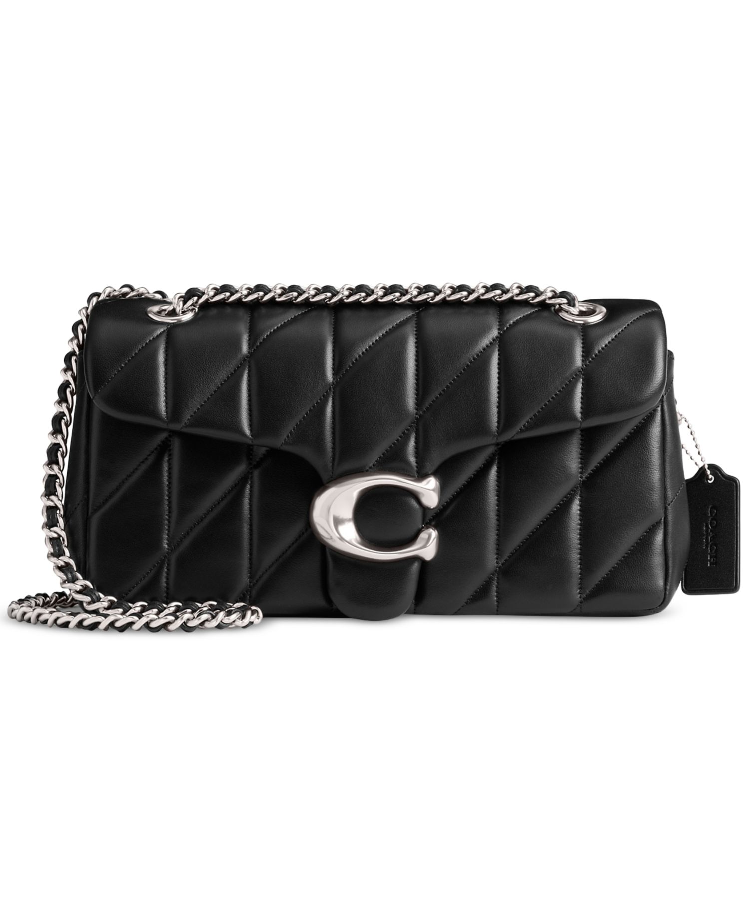 Quilted Tabby Medium Leather Shoulder Bag 26