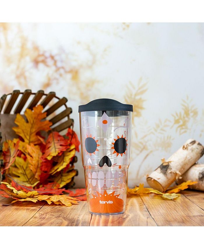 Tervis Tumbler Tervis Super Sugar Skull Halloween Made in USA Double