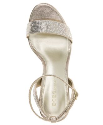 Women's Pristal Rhinestone Platform Buckle Dress Sandals