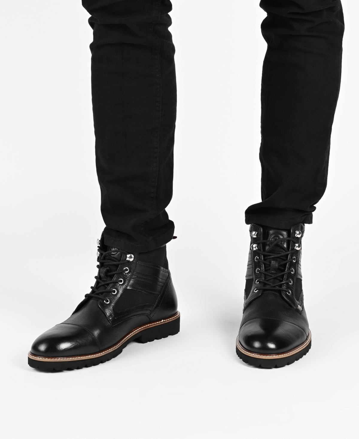 Thomas & Vine Men's Feron Tru Comfort Foam Cap Toe Ankle Boots
