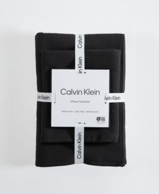 CLOSEOUT! Eternity Solid Cotton Terry 3-Piece Towel Set