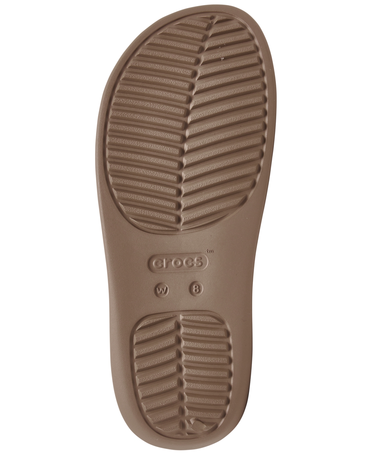 Shop Crocs Women's Getaway Platform Casual Flip-flop Sandals From Finish Line In Latte