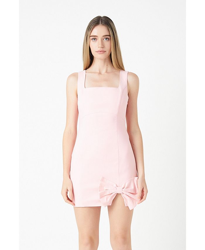 endless rose Women's Bow Tie Mini Dress Macy's