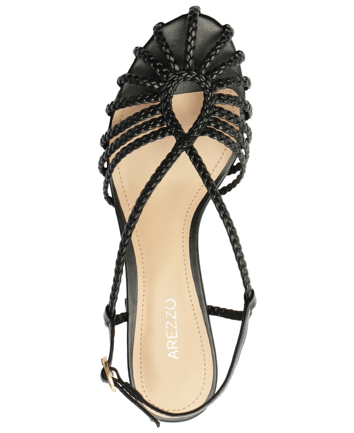 Arezzo Women's Paola Mid Block Sandals
