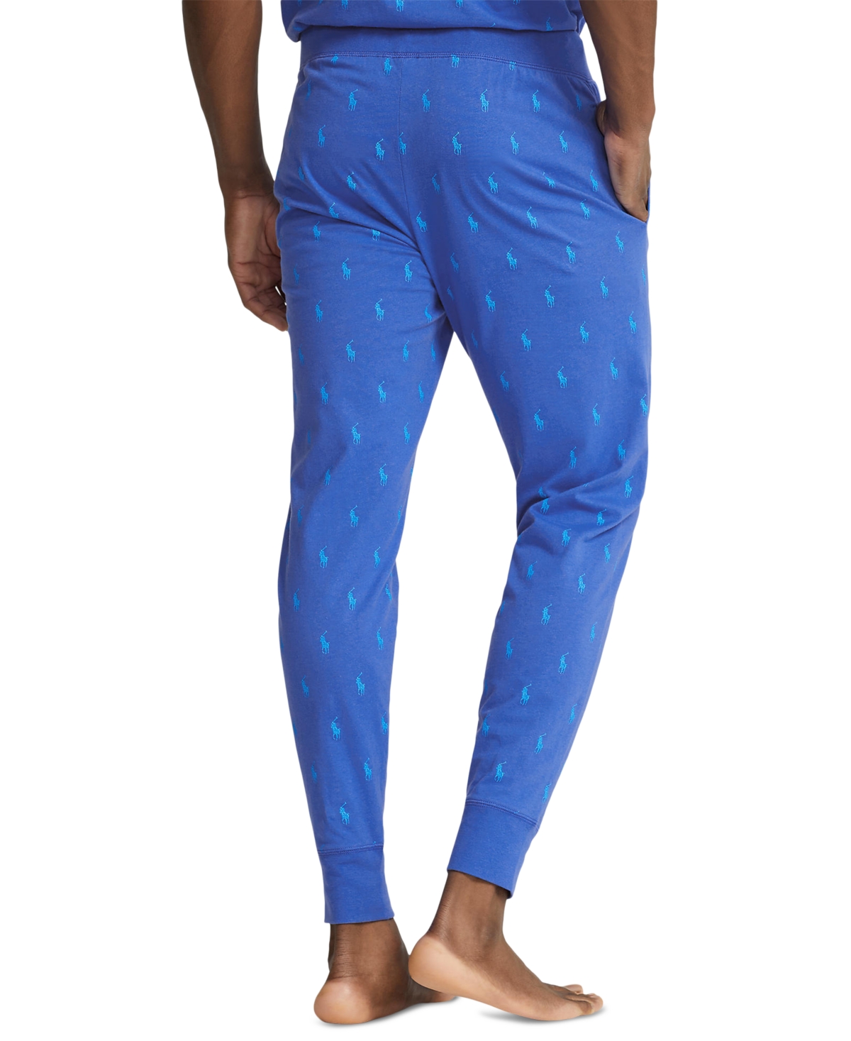 Polo Ralph Lauren Men's Printed Jogger Pajama Pants -hawaiin Ocean Aopp