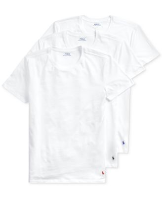 3 Polo Ralph Lauren SLIM FIT Crews Cotton T-Shirts Crew Neck