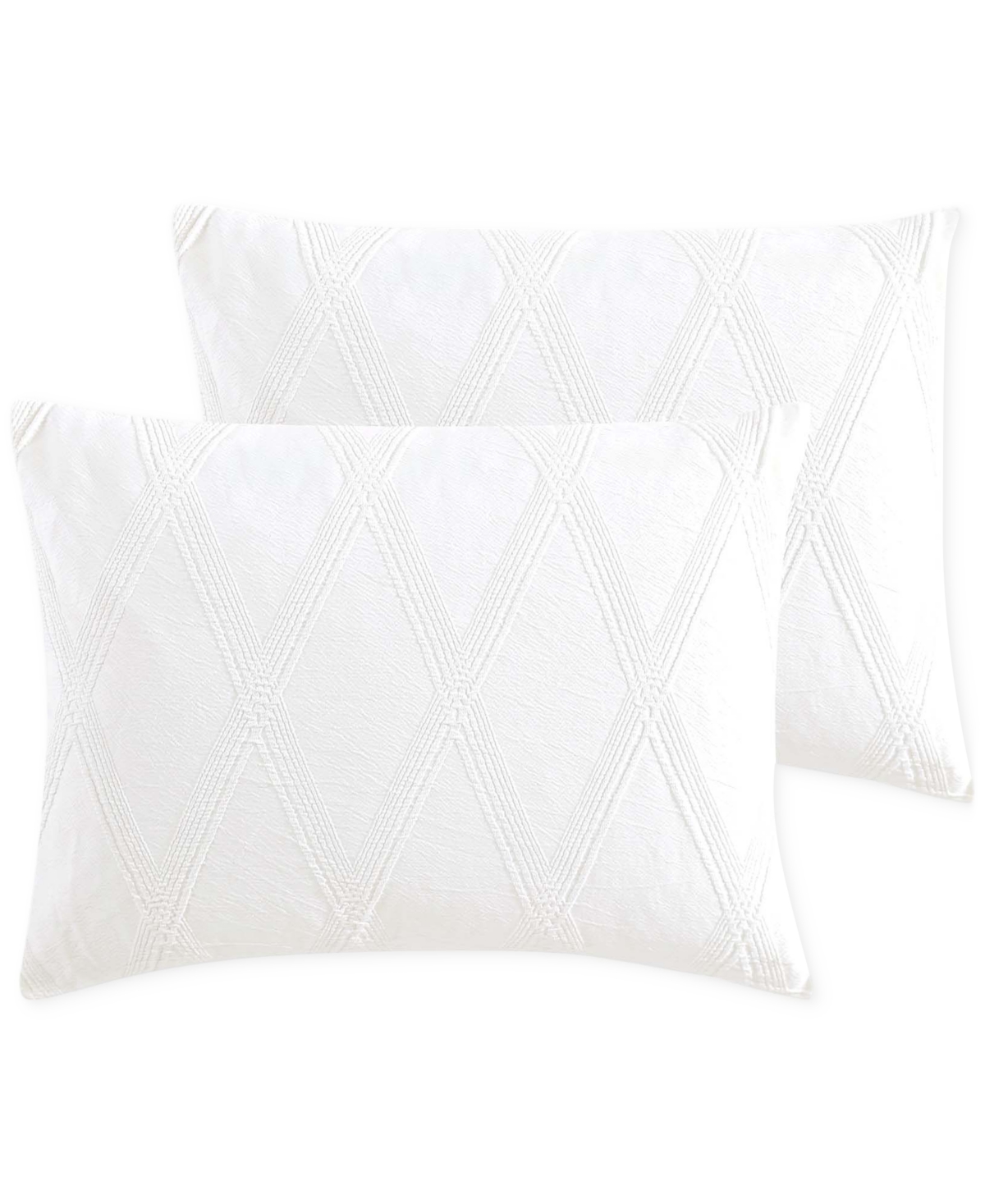 Hallmart Collectibles Goranna 9-pc. Comforter Set, Queen In White