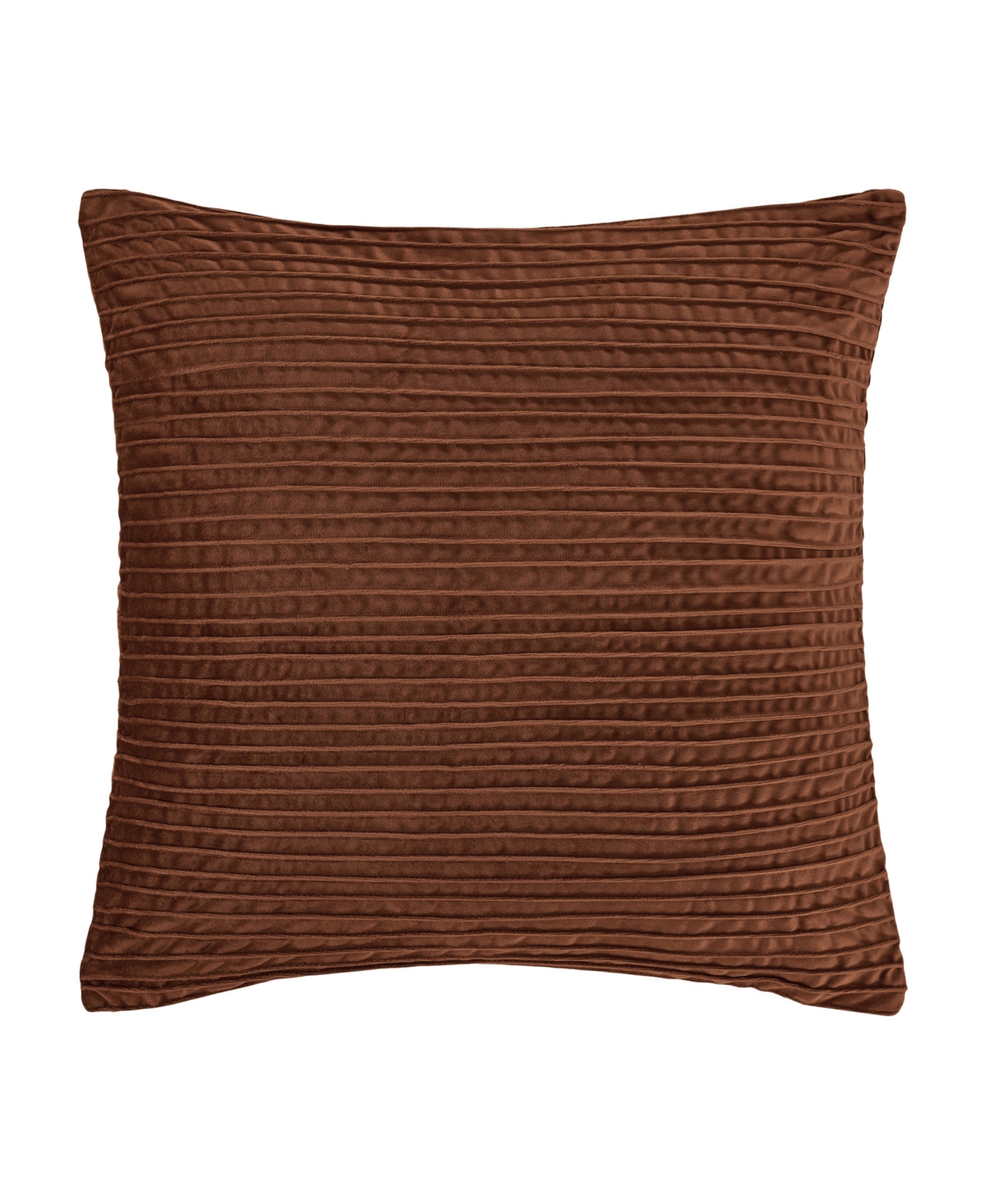 Shop J Queen New York Townsend Straight Square Decorative Pillow Cover, 20" X 20" In Terracotta