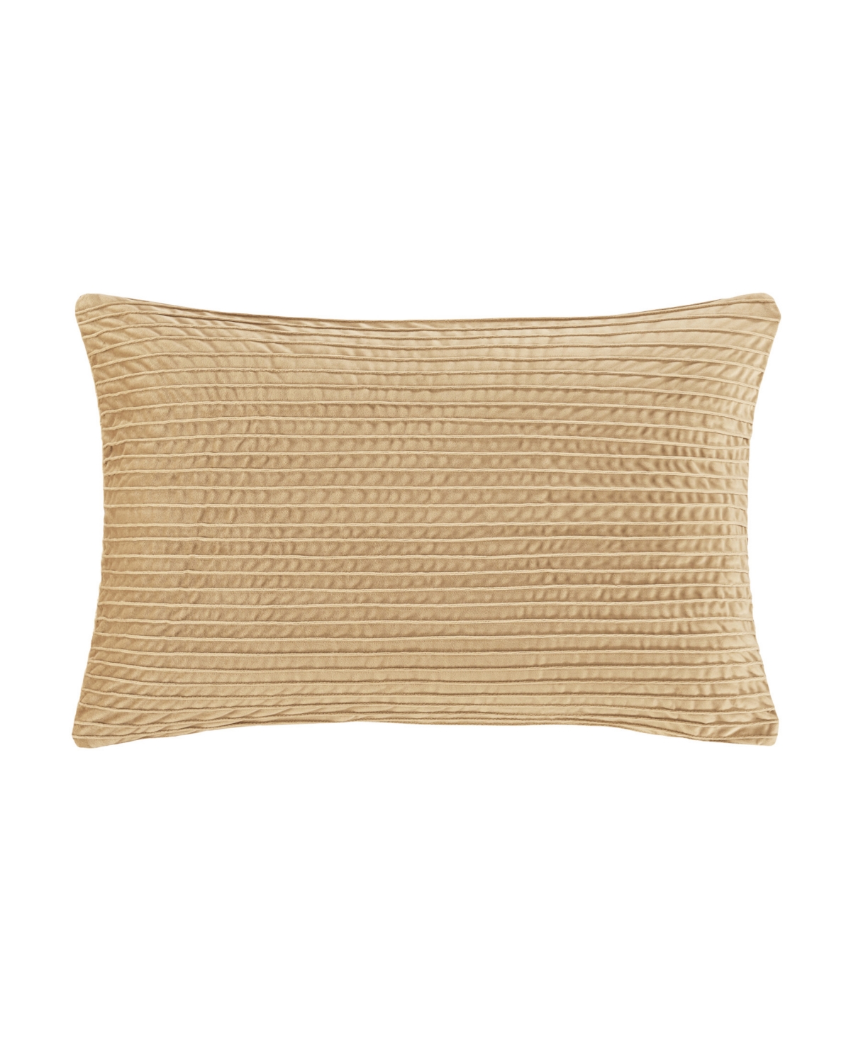 Shop J Queen New York Townsend Straight Lumbar Decorative Pillow Cover, 14" X 40" In Gold