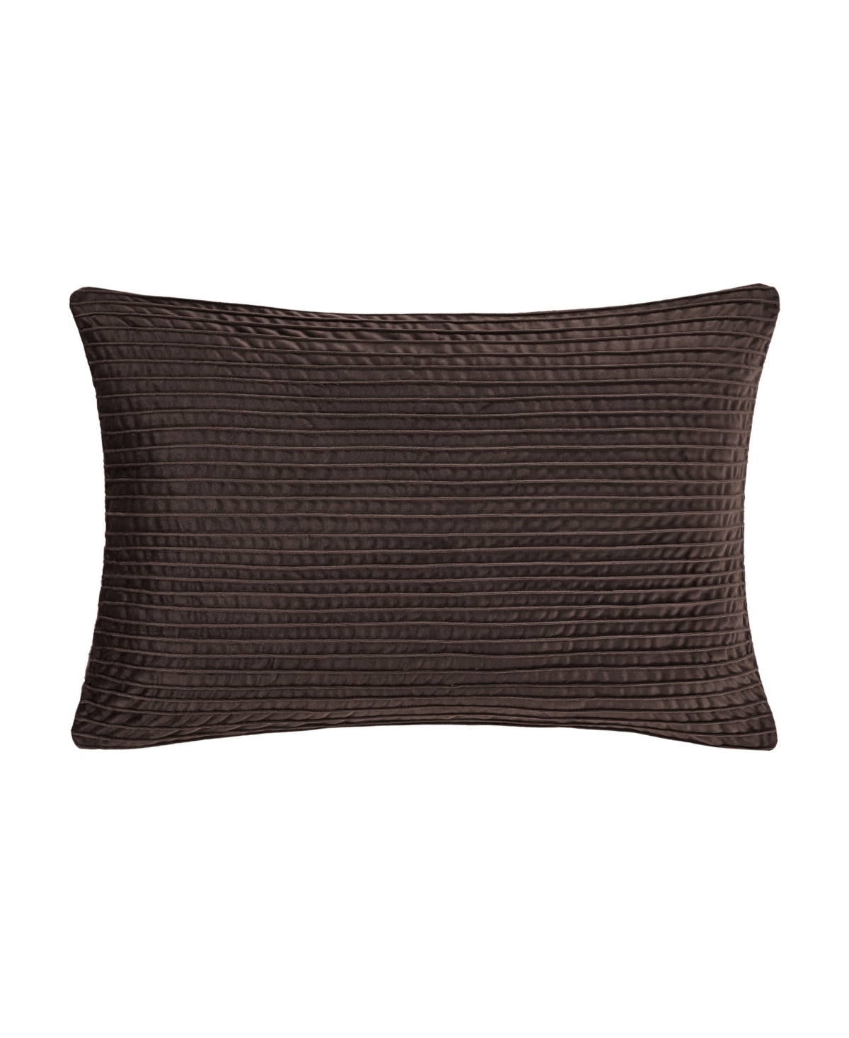 J Queen New York Townsend Straight Lumbar Decorative Pillow Cover, 16" X 26" In Mink