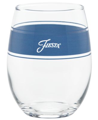 Bright Frame 15 Ounce Stemless Wine Glass, Set of 4