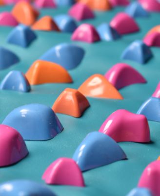 Reflexology Foot Massage Mat with Foot Chart