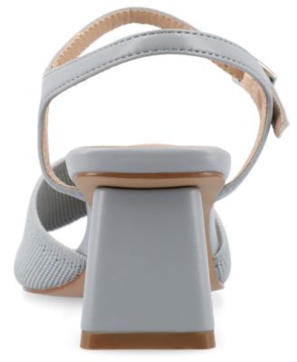 Women's Evylinn Knit Block Heel Dress Sandals