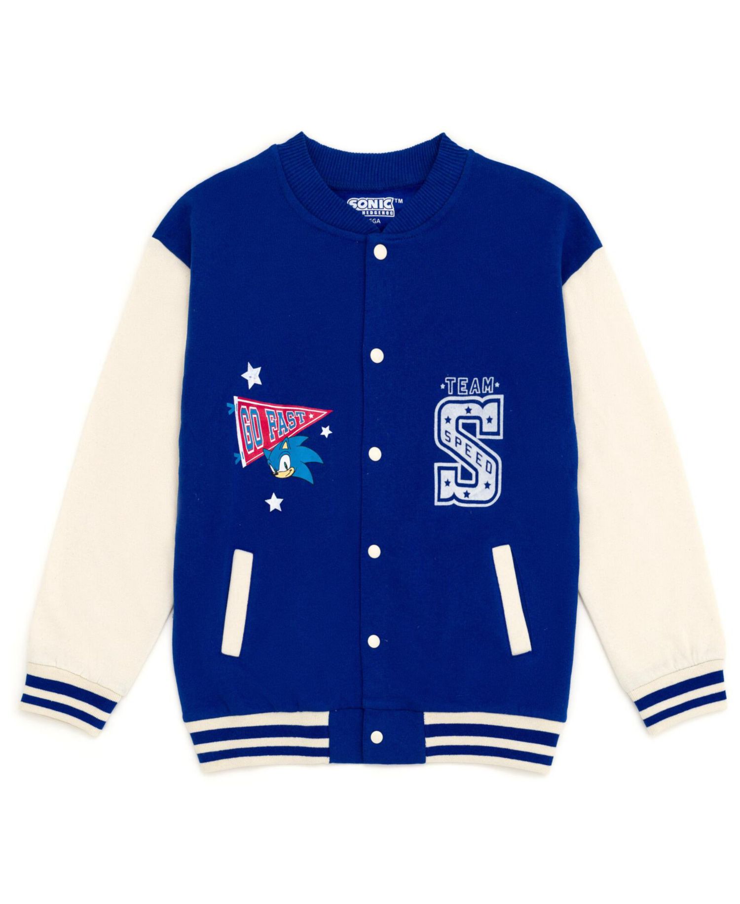 Boys Sonic the Hedgehog Fleece Bomber Jacket and Jogger Pants