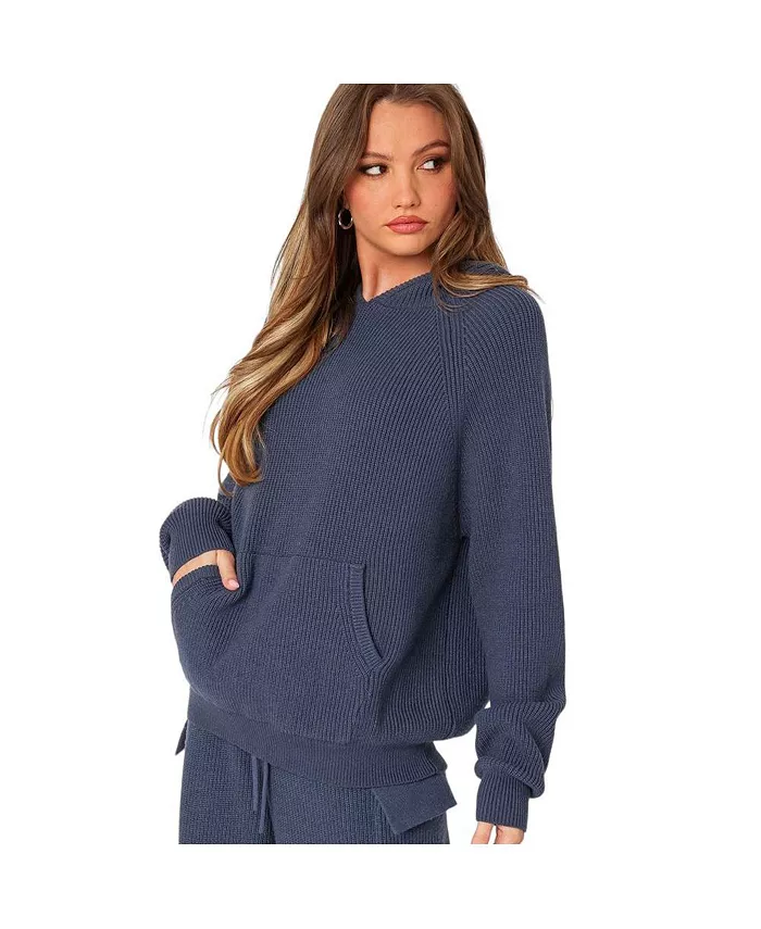 Women's Wynter oversized knit hoodie - thumbnail 6