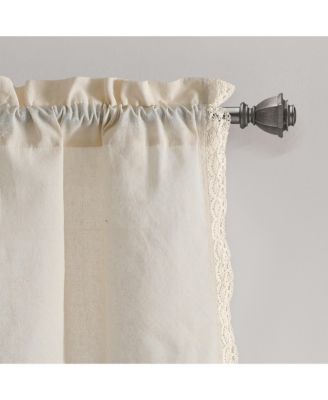Rosalie Faux Linen Valance