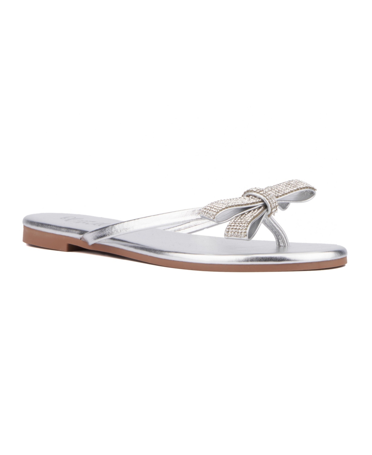 Olivia Miller Women's Frosting Flat Sandal