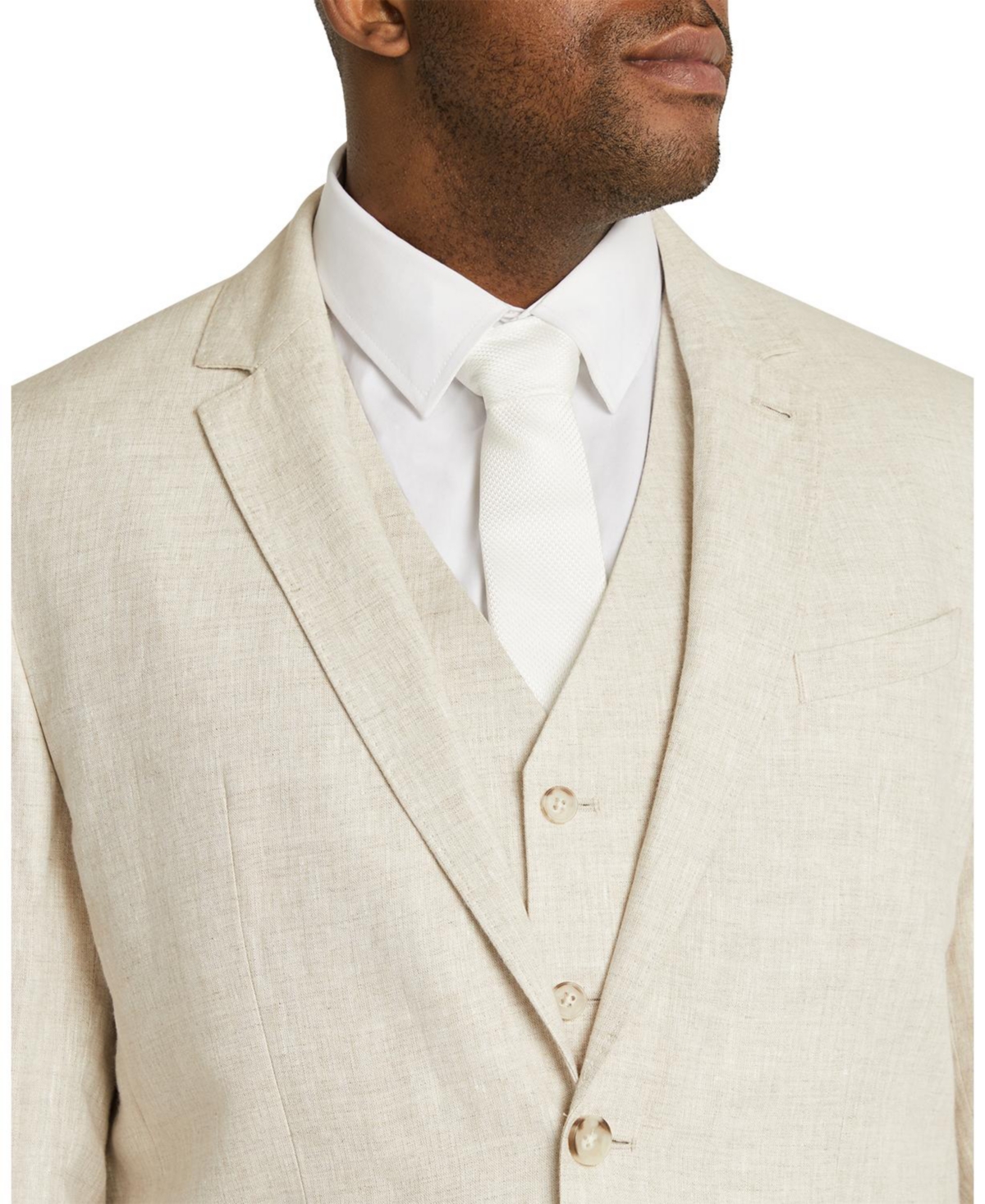 Johnny Bigg Big & Tall Hemsworth Linen Suit Jacket