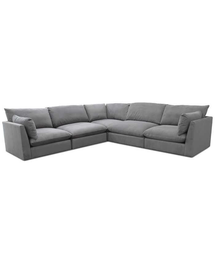 Down filled sectional sofa hot sale macy's