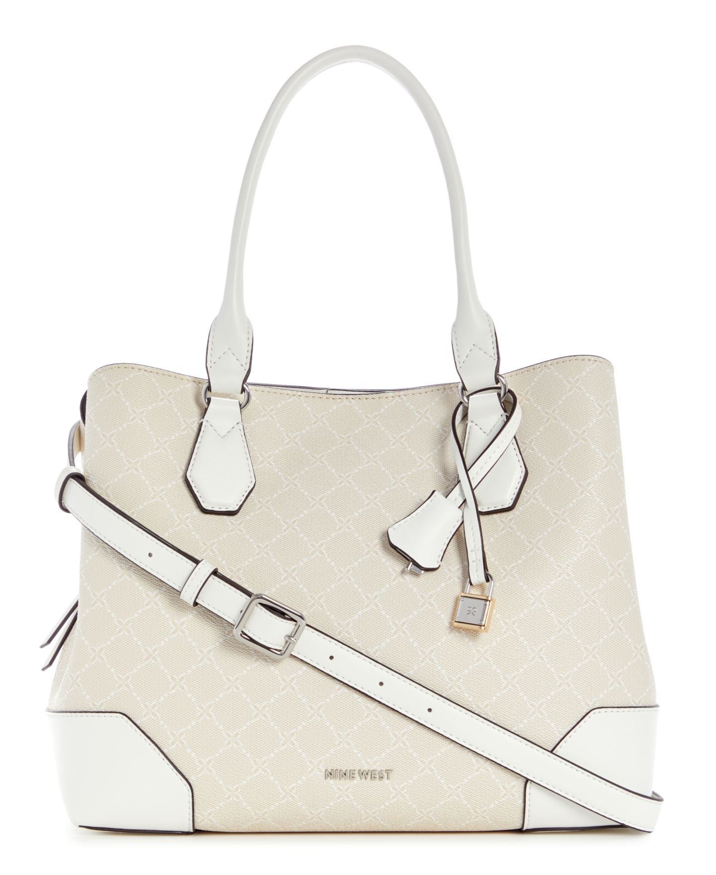 Женская сумка Nine West Brooklyn Carryall, цвет: Кремовый — фото 1