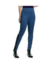 GAIAM, Pants & Jumpsuits, Gaiam Womens Large Capri Leggings Black Purple  Breathe Dri Mesh Kalei