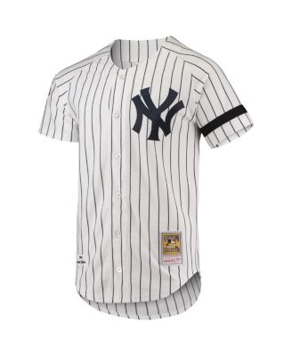 Men's White New York Yankees Cooperstown Collection 1996 Authentic Home Jersey