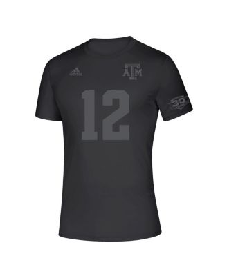 Men's and Women's Black Texas A M Aggies Soccer 30th Anniversary T-shirt