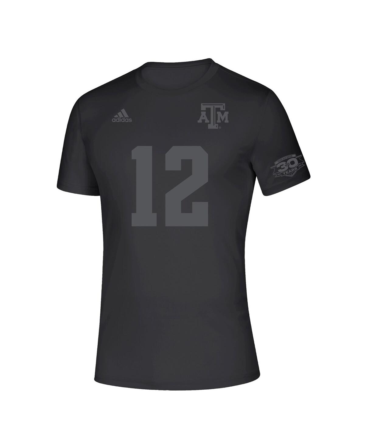 Men's and Women's adidasTexas A M Aggies Soccer 30th Anniversary T-shirt - Black