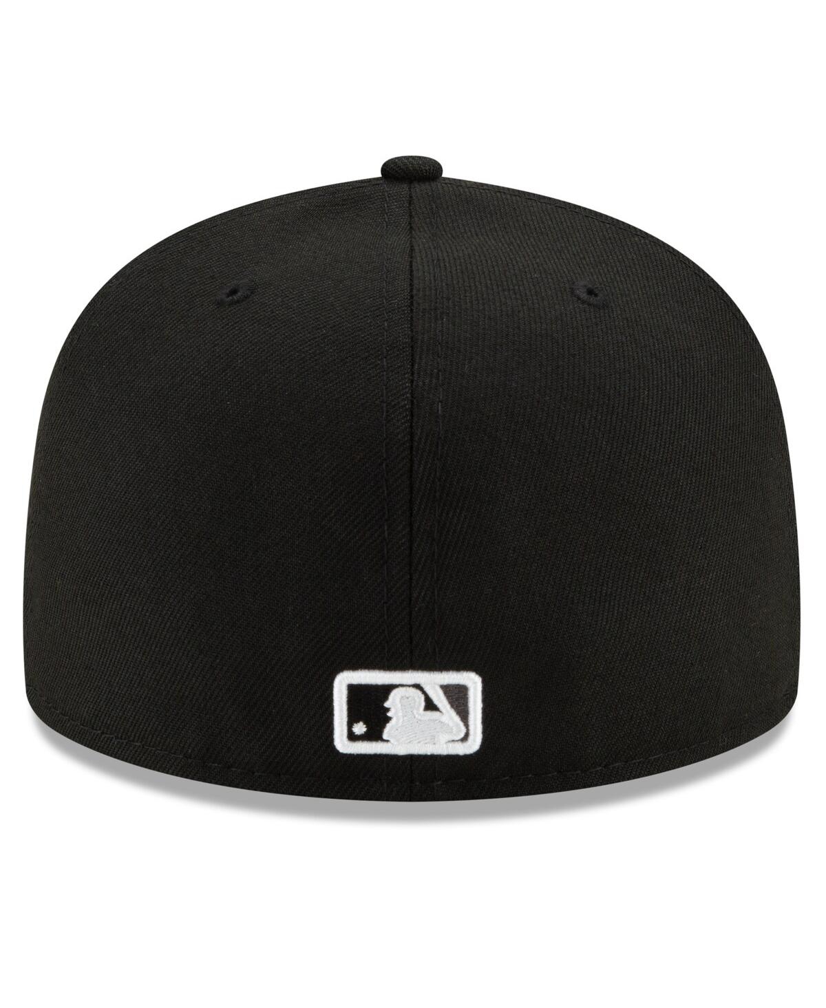 Men's New EraChicago White Sox 2021 City Connect 59FIFTY Fitted Hat - Black
