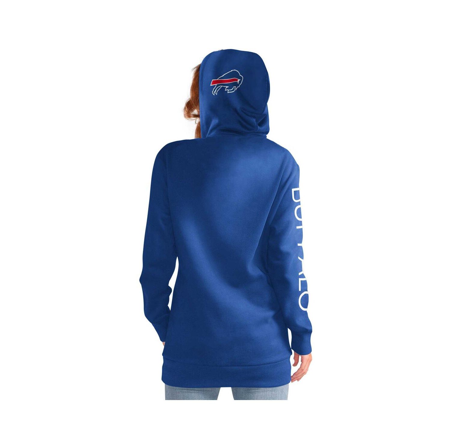 Women's Royal Buffalo Bills Extra Inning Pullover Hoodie