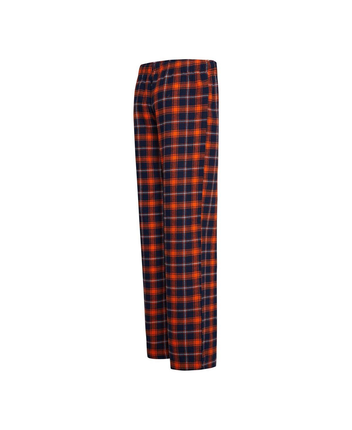 Women's Concepts Sport Orange Houston Astros Arctic T-shirt Flannel Pants Sleep Set - Orange