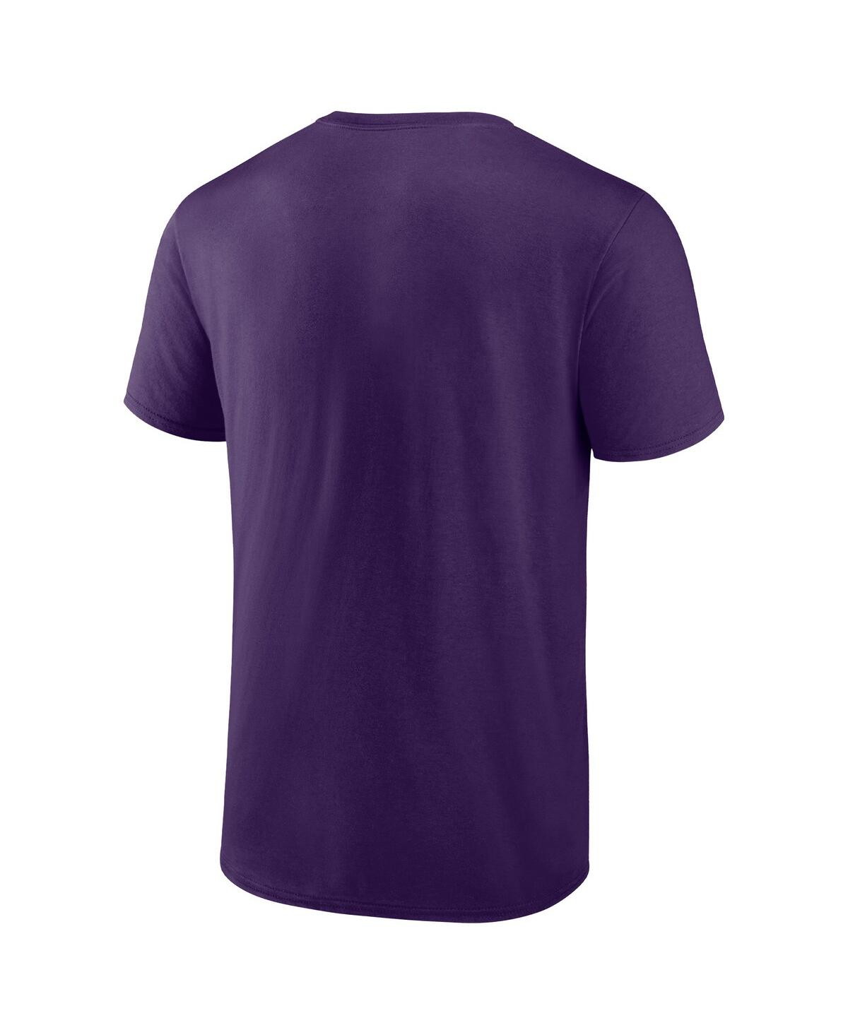 Men's FanaticsBaltimore Ravens 2023 Afc North Division Champions Conquer T-shirt - Purple