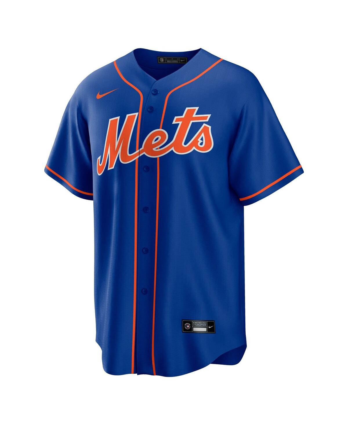 Men's Nike Francisco LindorNew York Mets Alternate Replica Player Jersey - Royal