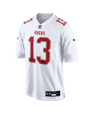 Men's Brock Purdy Tundra White San Francisco 49ers Fashion Game Jersey
